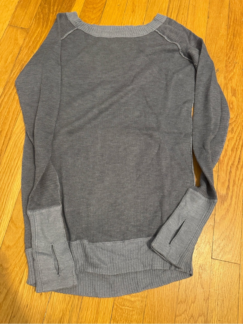 lululemon athletica Slate Gray Crewneck Sweater